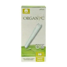 ORGANYC Tampons Regular avec applicateur Bio x16 x16