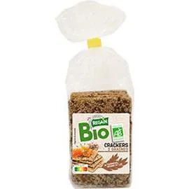 REGAIN BIO Crackers 3 graines BIO 200g