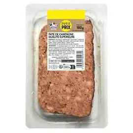 PETIT PRIX Pâté de campagne qualité supérieure 180g