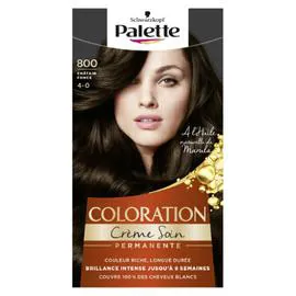 SCHWARZKOPF, PALETTE Coloration Permanente châtain foncé 800 115ml