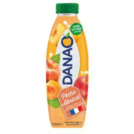 DANAO Boisson lactée pêche abricot sans sucres ajoutés 900ml
