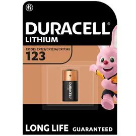 DURACELL Pile au lithium haute puissance - CR123 / CR123A / CR17345 l'unité