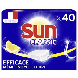 SUN Tablette Lave-Vaisselle Citron Classic 380g