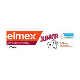 ELMEX Dentifrice Anti-Caries junior 6-12 75ml
