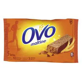 OVOMALTINE Barres énergétiques céréales 5x20g