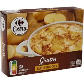 CARREFOUR Plat cuisiné gratin dauphinois 450g