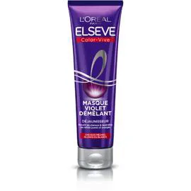 L'ORÉAL PARIS, ELSÈVE Démêlant Violet Déjaunisseur Intense Cheveux Décolorés Color-Vive 150ml