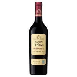 BARON DE LESTAC Vin rouge AOP Bordeaux 75cl