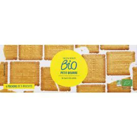 MONOPRIX BIO Petit beurre au sucre de canne 167g