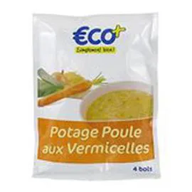 ECO+ Potage poule aux vermicelles 56g