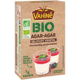VAHINÉ Agar-Agar gélifiant végétal 8g