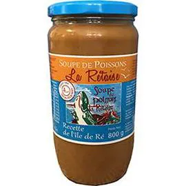 LA RÉTAISE Soupe de poissons recette de l'île de Ré 800g