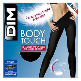 DIM Collant Body Touch Opaque Noir - T2 l'unité