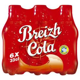 BREIZH COLA Soda cola 6x33cl