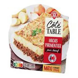 MARQUE REPÈRE, CÔTÉ TABLE Hachis parmentier 350g