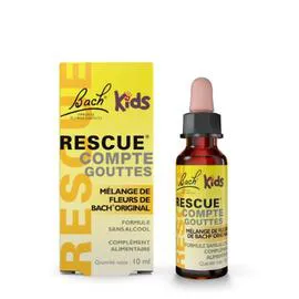 BACH, RESCUE Complément alimentaire fleurs de Kids 10ml