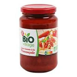 MARQUE REPÈRE, BIO VILLAGE Sauce provençale Bio 350g