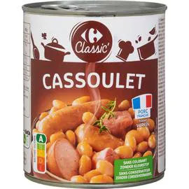 CARREFOUR CLASSIC' Plat cuisiné cassoulet 840g