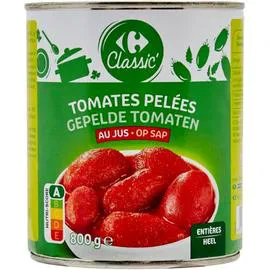 CARREFOUR CLASSIC' Tomates entières pelées au jus 480g