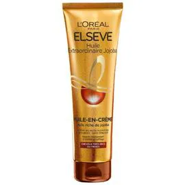 L'ORÉAL PARIS Huile-en-crème riche en nutrition, non gras - sans rinçage, cheveux très secs ou frisés 150ml