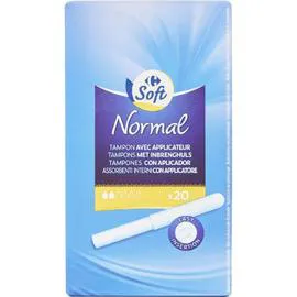 CARREFOUR SOFT Tampons Normal avec applicateur x20