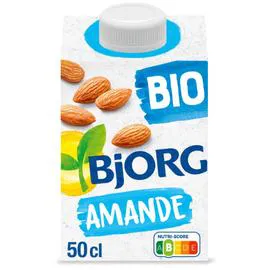 BJORG Boisson végétale à l'amande calcium bio 500ml
