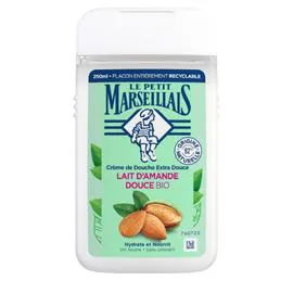 LE PETIT MARSEILLAIS Crème de Douche au Lait d'Amande douce 250ml