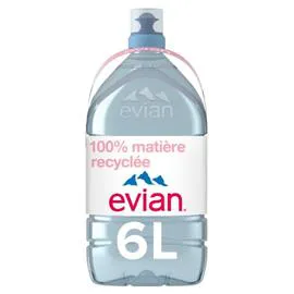 EVIAN Eau minérale naturelle 6l