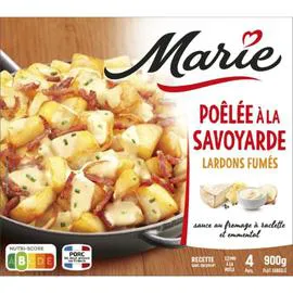 MARIE Plat cuisiné Poêlée à la savoyarde 900g