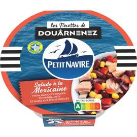 PETIT NAVIRE Salade thon haricots rouges maïs 220g