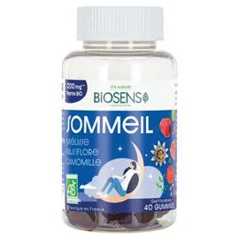 LÉA NATURE, BIOSENS Complément Alimentaire Sommeil à la Frambroise x40