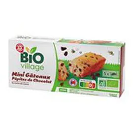 MARQUE REPÈRE, BIO VILLAGE Goûter Pépites de Chocolat Bio 150g