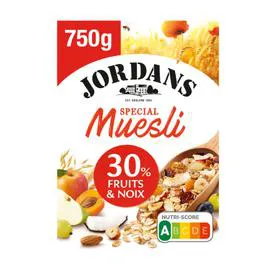 JORDANS Céréales muesli fruits/noix 750g