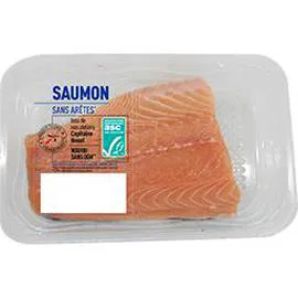 PRODUCTEURS & COMMERÇANTS Filet de saumon sans arête 280g