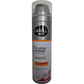 LABELL MEN Men -Sensitiv mousse à raser à l'aloé vera, peaux sensibles 250ml