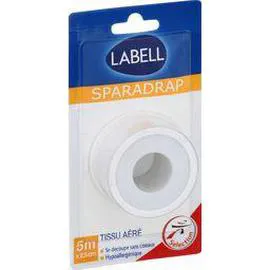 LABELL Sparadrap peaux sensibles 5m