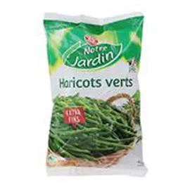 MARQUE REPÈRE, NOTRE JARDIN Haricots verts Extra fins 1kg