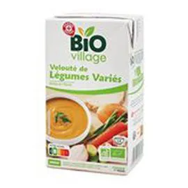 MARQUE REPÈRE, BIO VILLAGE Velouté Légumes variés 1l