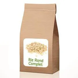 JUSTE BIO Riz rond complet BIO en vrac 100g