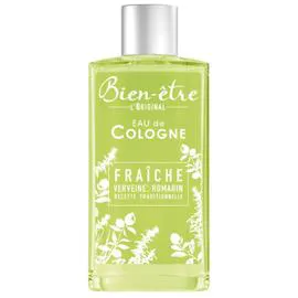 BIEN-ETRE Eau de Cologne Fraîche Verveine et Romarin 250ml