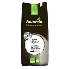 NATURELA Café moulu bio pur arabica intensité 7 1kg