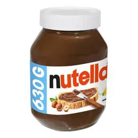 FERRERO, NUTELLA Pâte à tartiner aux noisettes et au cacao 630g