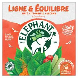 THÉ ÉLÉPHANT Infusion ligne et equilibre ELEPHANT x20