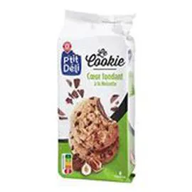 MARQUE REPÈRE, P'TIT DÉLI Biscuits Cookies Coeur fondant noisette 200g