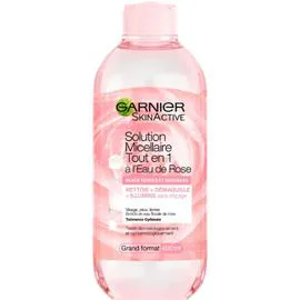 GARNIER Eau Micellaire Eau de Rose Tout en 1 Peaux Ternes 400ml