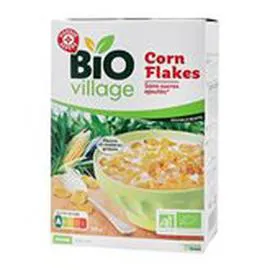 MARQUE REPÈRE, BIO VILLAGE Céréales CornFlakes Bio 375g