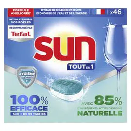 SUN Tablette Lave-Vaisselle Tout en 1 x46