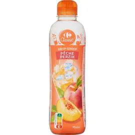 CARREFOUR CLASSIC' Sirop pêche 75cl