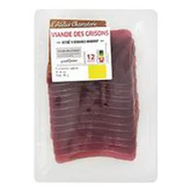 LECLERC, L'ATELIER CHARCUTERIE Viande des grisons Tranché IGP 80g