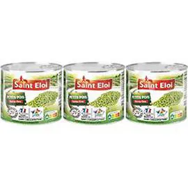 SAINT ELOI Petits pois extra-fins 3x140g